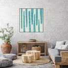 Spectrum Hieroglyph VII by June Erica Vess on GIANT ART - blue abstract