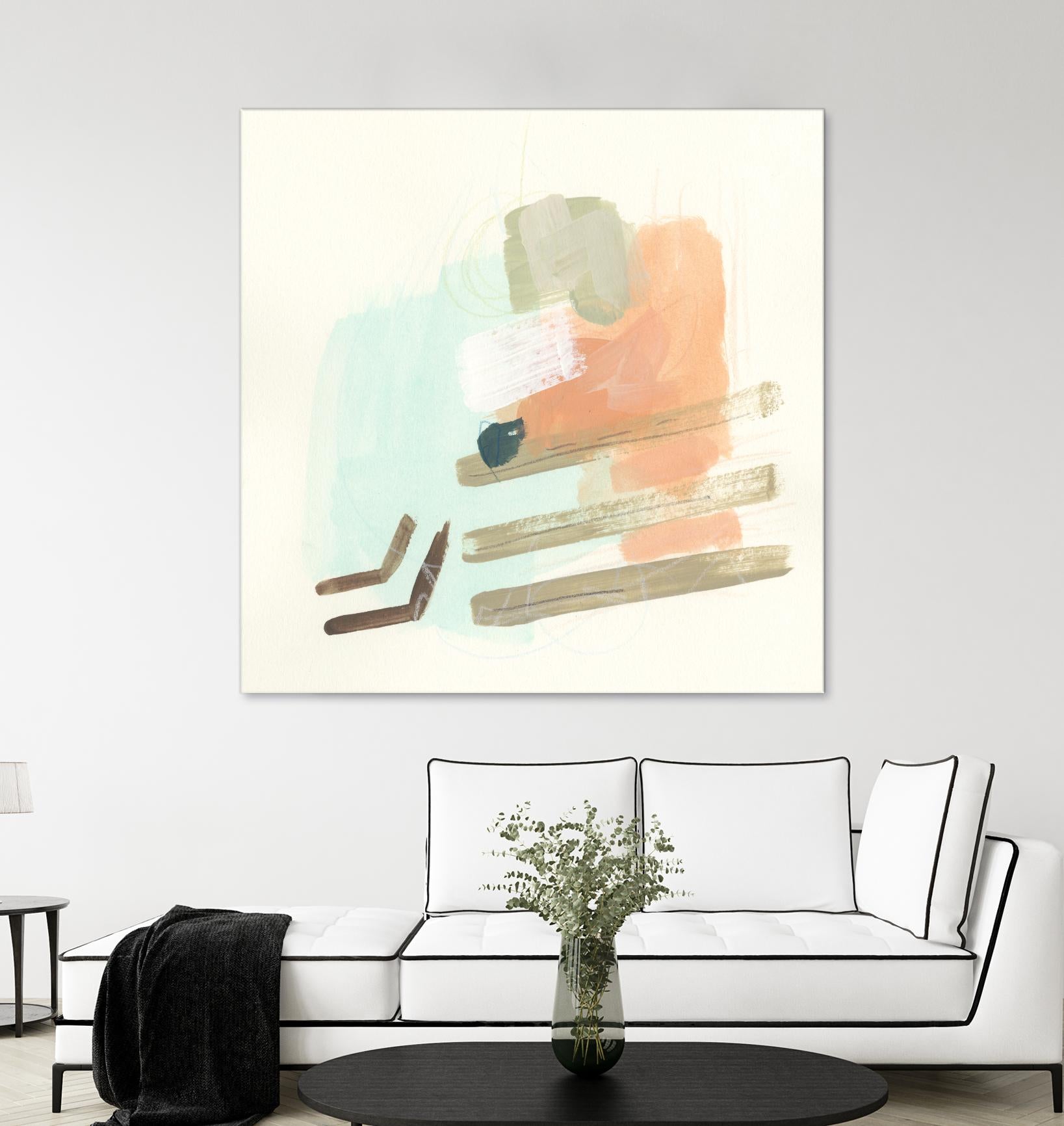 Key Note Shuffle I by June Erica Vess on GIANT ART - abstract