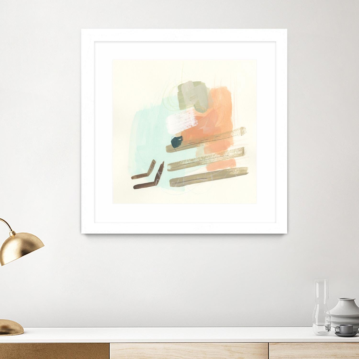 Key Note Shuffle I by June Erica Vess on GIANT ART - abstract