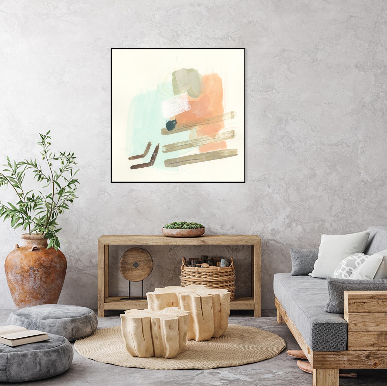 Key Note Shuffle I by June Erica Vess on GIANT ART - abstract