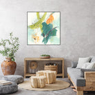 Skipping Stones I by June Erica Vess on GIANT ART - blue abstract