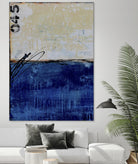 Beach 45 I by Erin Ashley on GIANT ART - blue abstract