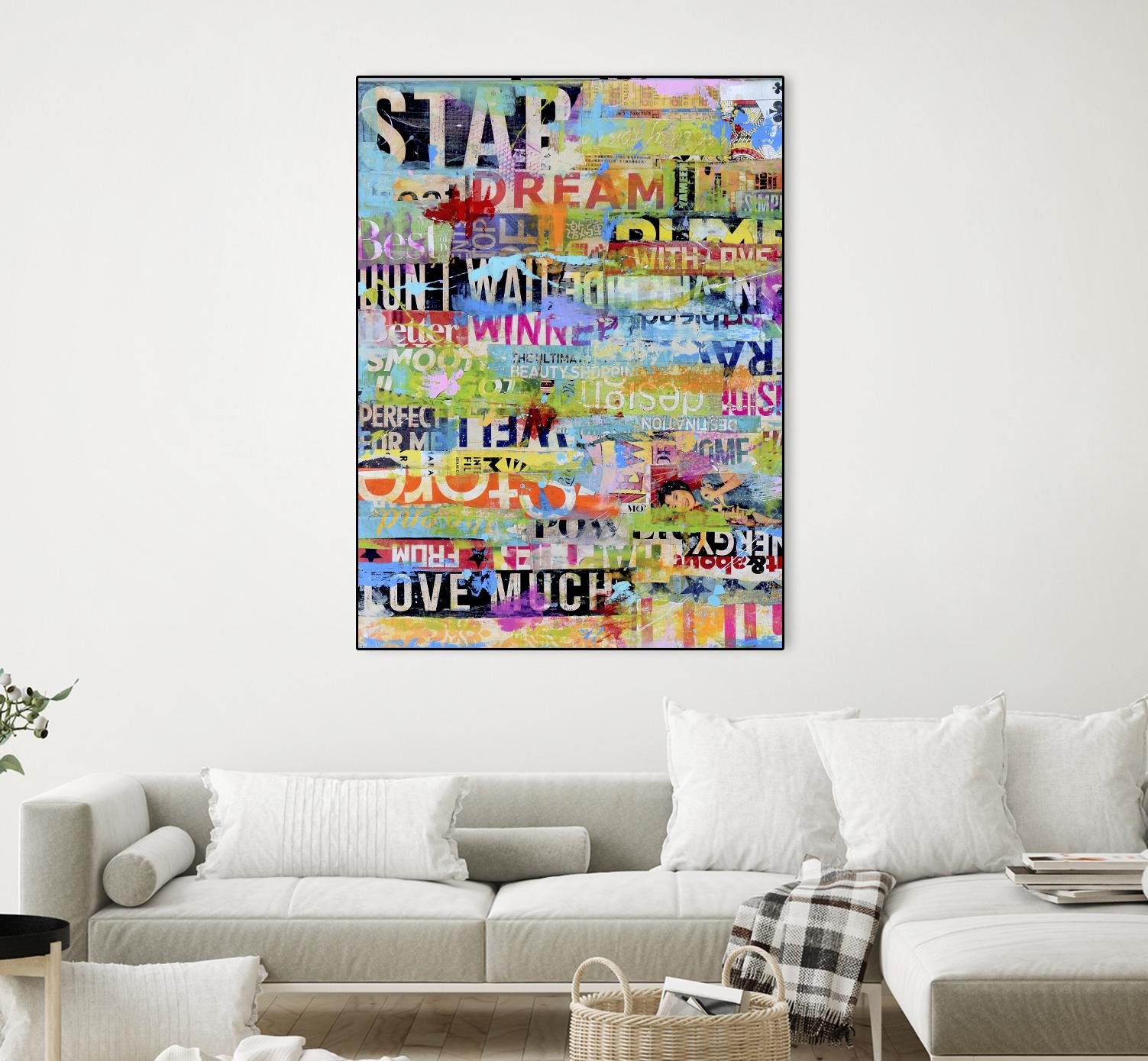 Metro Mix 33 I by Erin Ashley on GIANT ART - abstract