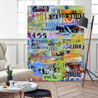 Metro Mix 33 II by Erin Ashley on GIANT ART - abstract
