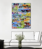 Metro Mix 33 II by Erin Ashley on GIANT ART - abstract