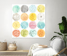 Pattern Pop II by June Erica Vess on GIANT ART - abstract