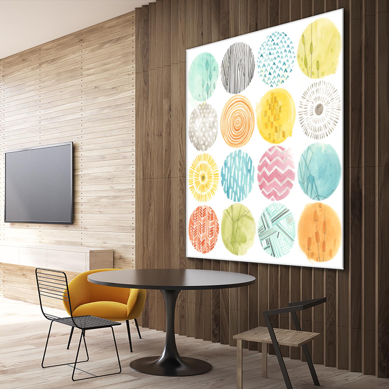 Pattern Pop II by June Erica Vess on GIANT ART - abstract
