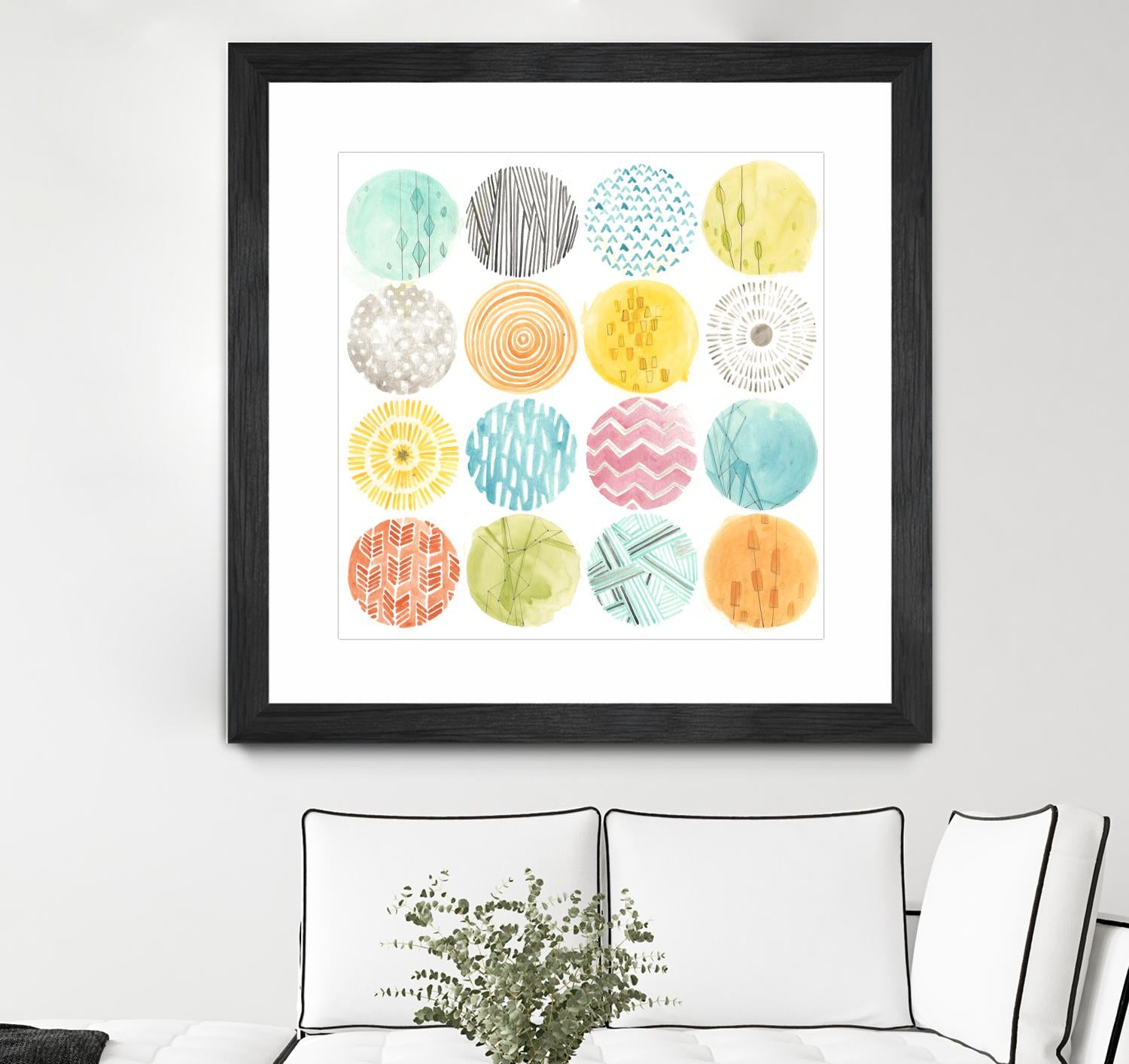 Pattern Pop II by June Erica Vess on GIANT ART - abstract