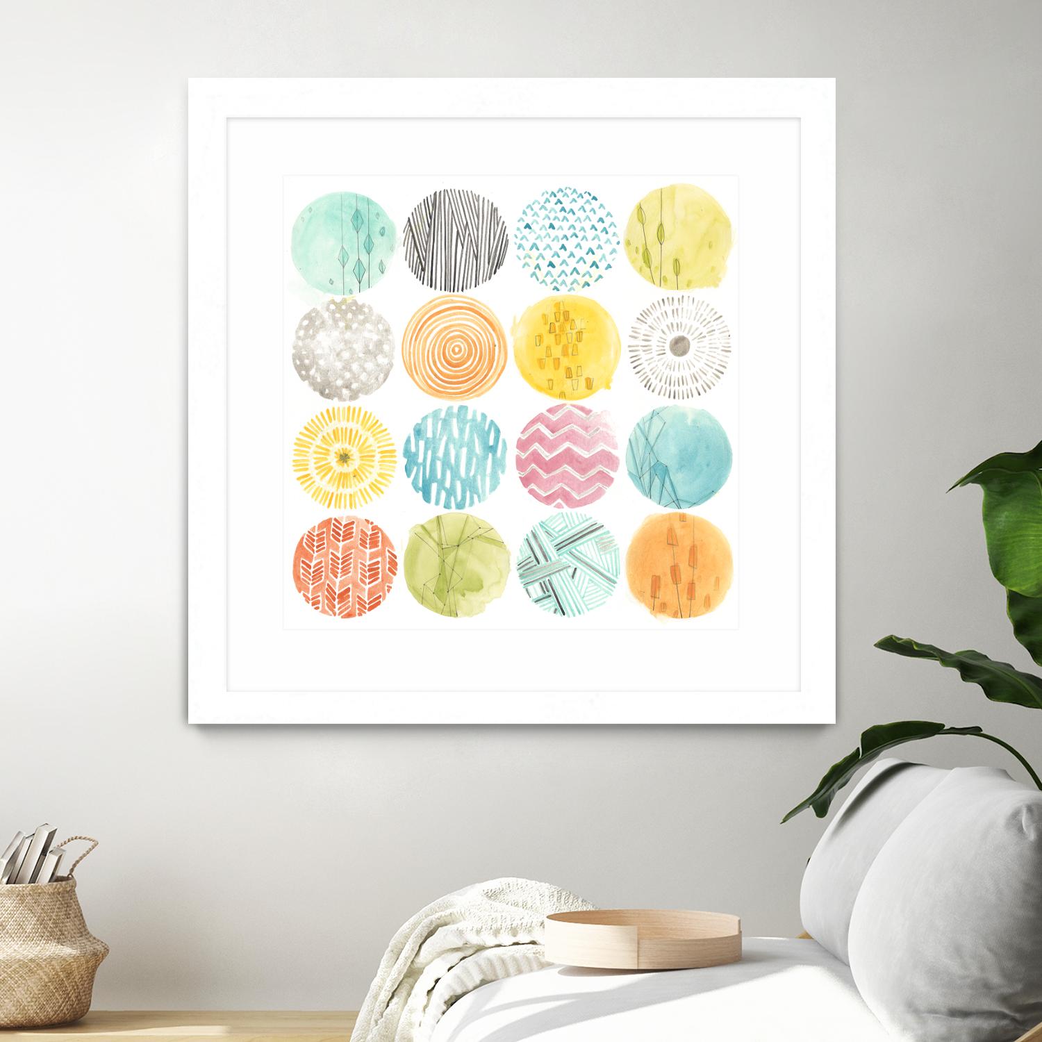 Pattern Pop II by June Erica Vess on GIANT ART - abstract