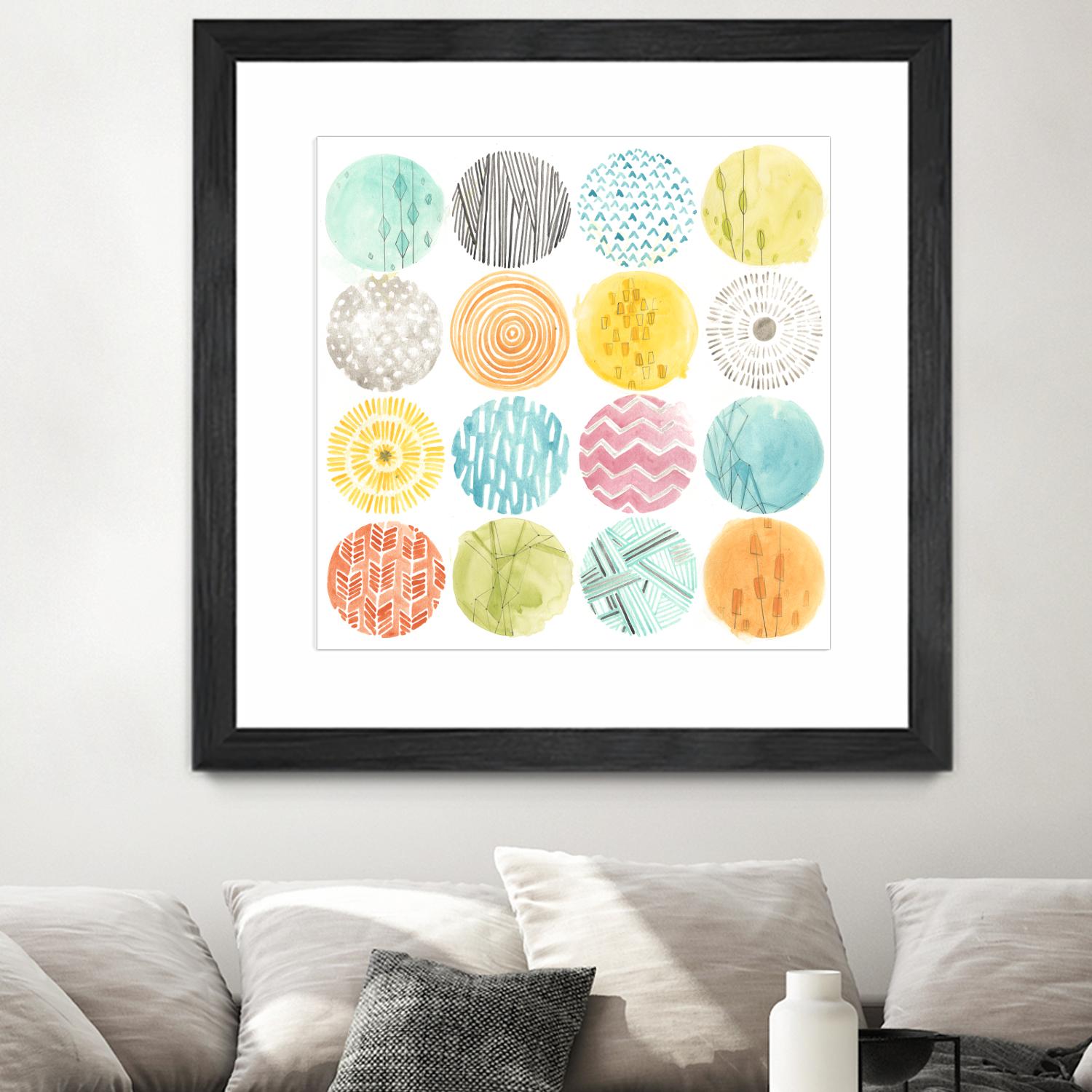 Pattern Pop II by June Erica Vess on GIANT ART - abstract
