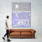 Valley Mist I by Erin Ashley on GIANT ART - pink abstract