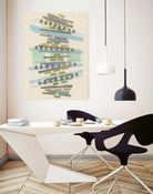Balancing IV by Nikki Galapon on GIANT ART - blue abstract