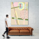 Elevated Pod I by Nikki Galapon on GIANT ART - green abstract