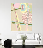 Elevated Pod I by Nikki Galapon on GIANT ART - green abstract