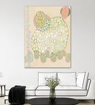Elevated Pod II by Nikki Galapon on GIANT ART - green abstract