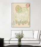 Elevated Pod II by Nikki Galapon on GIANT ART - green abstract