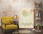 Elevated Pod II by Nikki Galapon on GIANT ART - green abstract