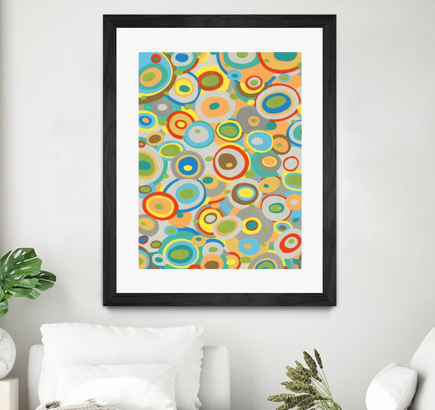 Overlapping Ovals I by Nikki Galapon on GIANT ART - abstract