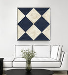 Seaside Signals I by June Erica Vess on GIANT ART - blue abstract