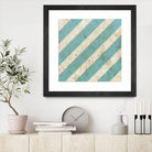 Seaside Signals V by June Erica Vess on GIANT ART - blue abstract