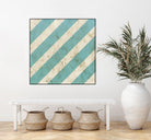 Seaside Signals V by June Erica Vess on GIANT ART - blue abstract