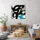 Chromatic Impulse IV by June Erica Vess on GIANT ART - blue abstract