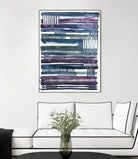 Collapse I by Grace Popp on GIANT ART - blue abstract