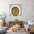 Colored Rings II by Studio W on GIANT ART - brown abstract