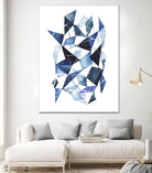 Chrysalis I by Grace Popp on GIANT ART - blue abstract