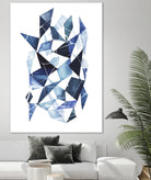 Chrysalis I by Grace Popp on GIANT ART - blue abstract