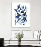 Chrysalis I by Grace Popp on GIANT ART - blue abstract