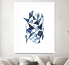 Chrysalis I by Grace Popp on GIANT ART - blue abstract