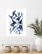 Chrysalis I by Grace Popp on GIANT ART - blue abstract