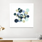 Crystallize I by Grace Popp on GIANT ART - green abstract