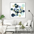 Crystallize I by Grace Popp on GIANT ART - green abstract