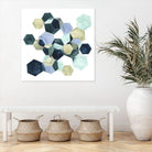 Crystallize I by Grace Popp on GIANT ART - green abstract