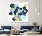 Crystallize II by Grace Popp on GIANT ART - green abstract