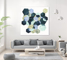 Crystallize II by Grace Popp on GIANT ART - green abstract