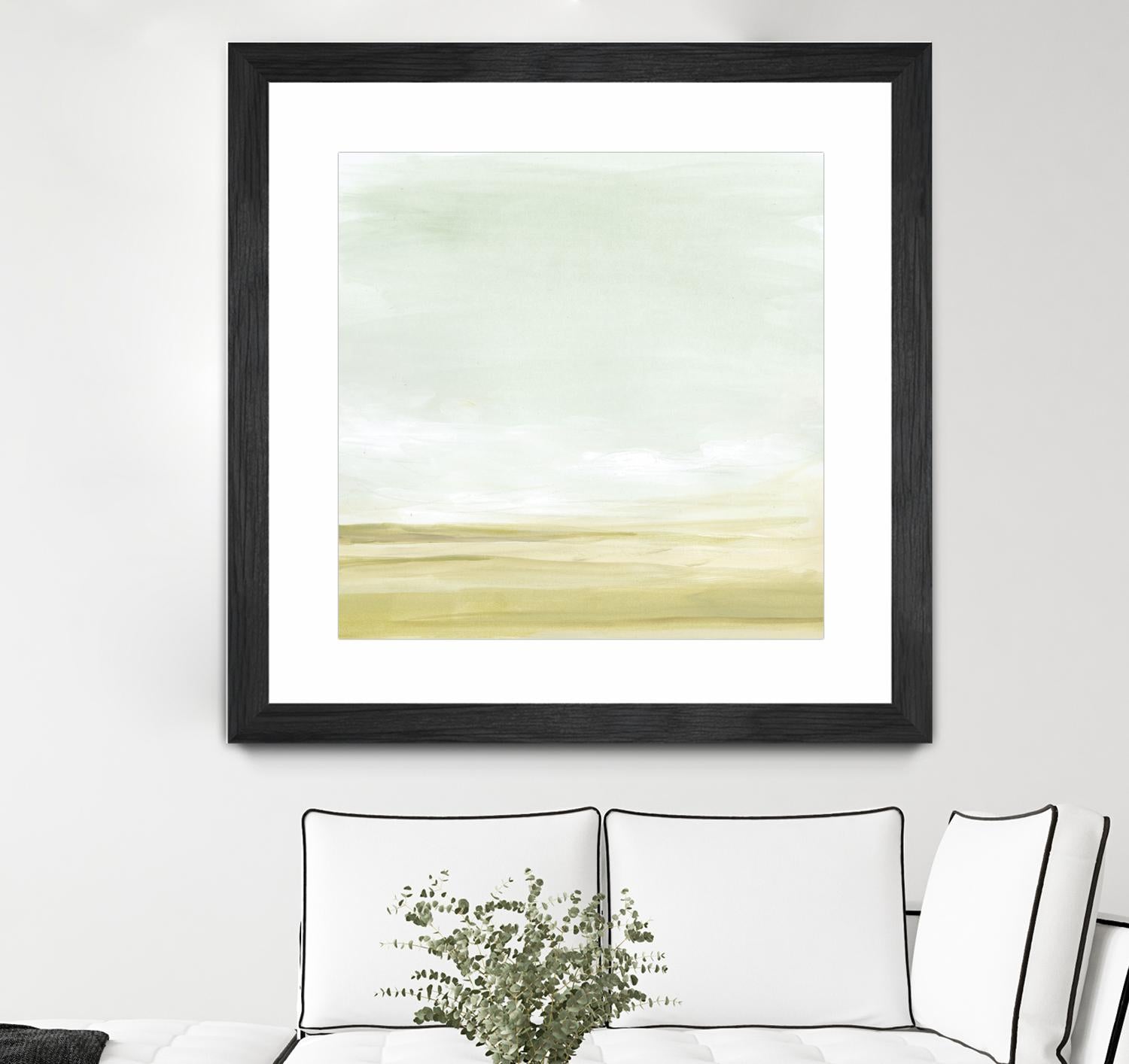Intangible Horizon II by June Erica Vess on GIANT ART - green sea scene