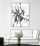 Symbol Imprint II by June Erica Vess on GIANT ART - black abstract