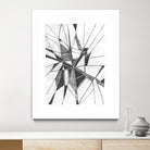 Symbol Imprint II by June Erica Vess on GIANT ART - black abstract
