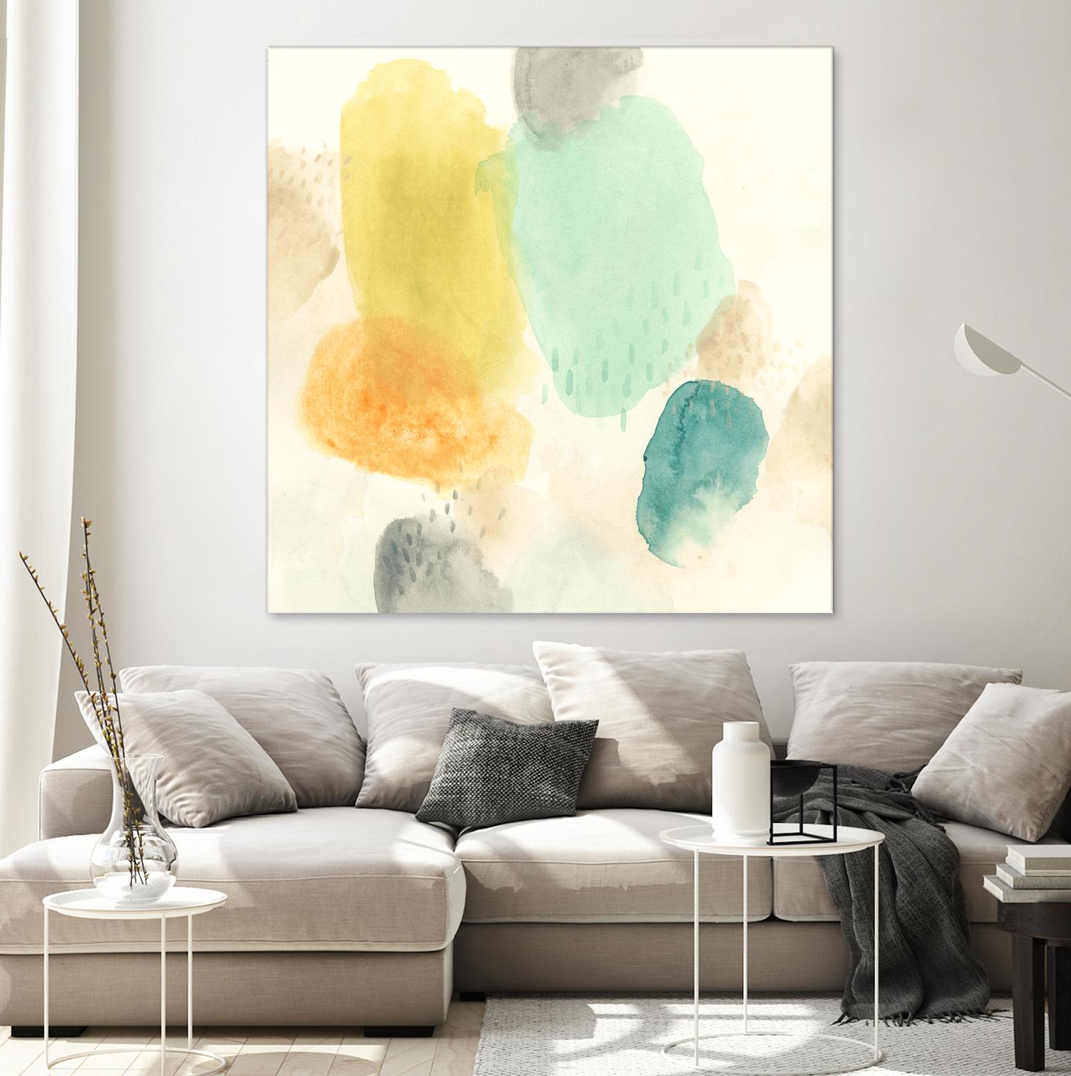 River Stones I by June Erica Vess on GIANT ART - abstract
