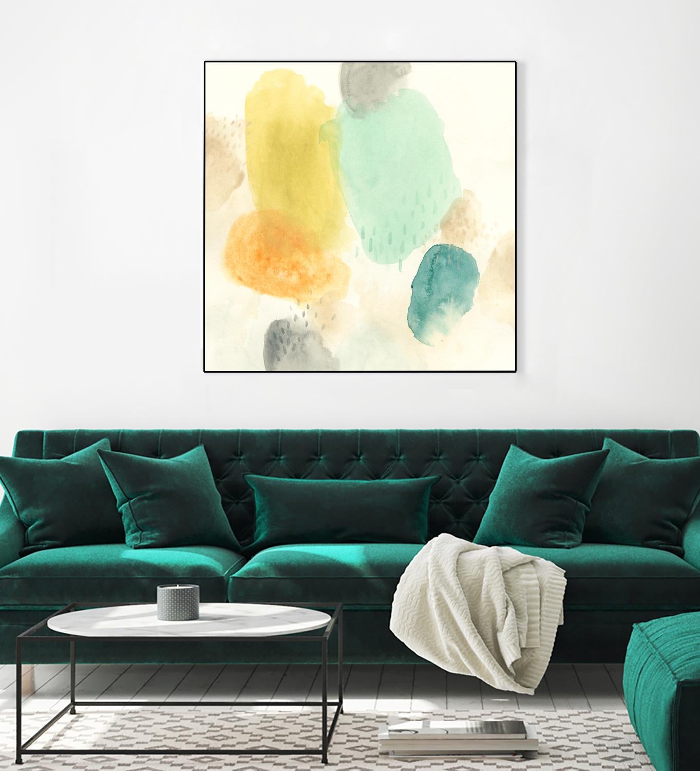 River Stones I by June Erica Vess on GIANT ART - abstract