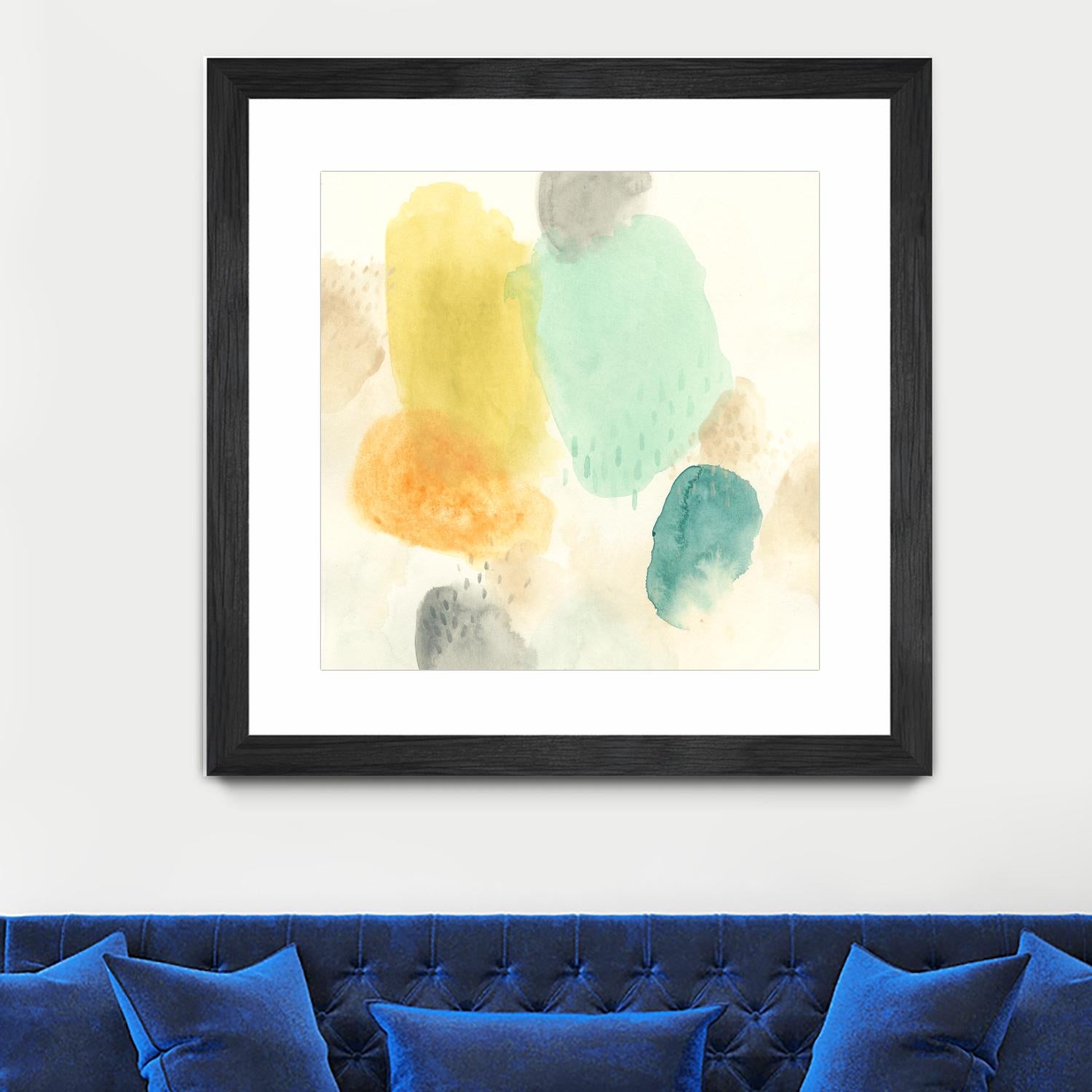 River Stones I by June Erica Vess on GIANT ART - abstract