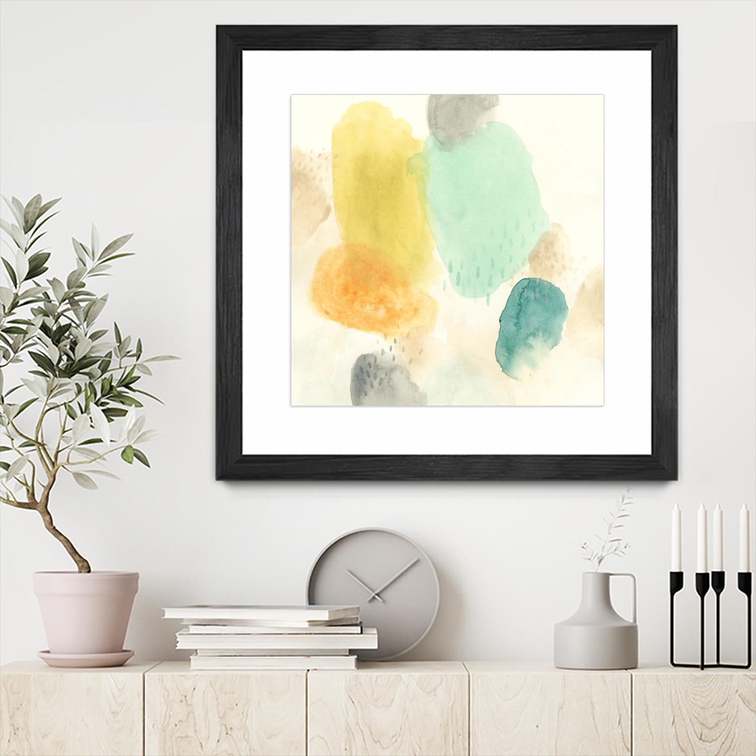 River Stones I by June Erica Vess on GIANT ART - abstract