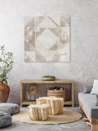 Geometric Veil II by Grace Popp on GIANT ART - abstract