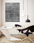 Modern Monochrome I by Grace Popp on GIANT ART - black abstract
