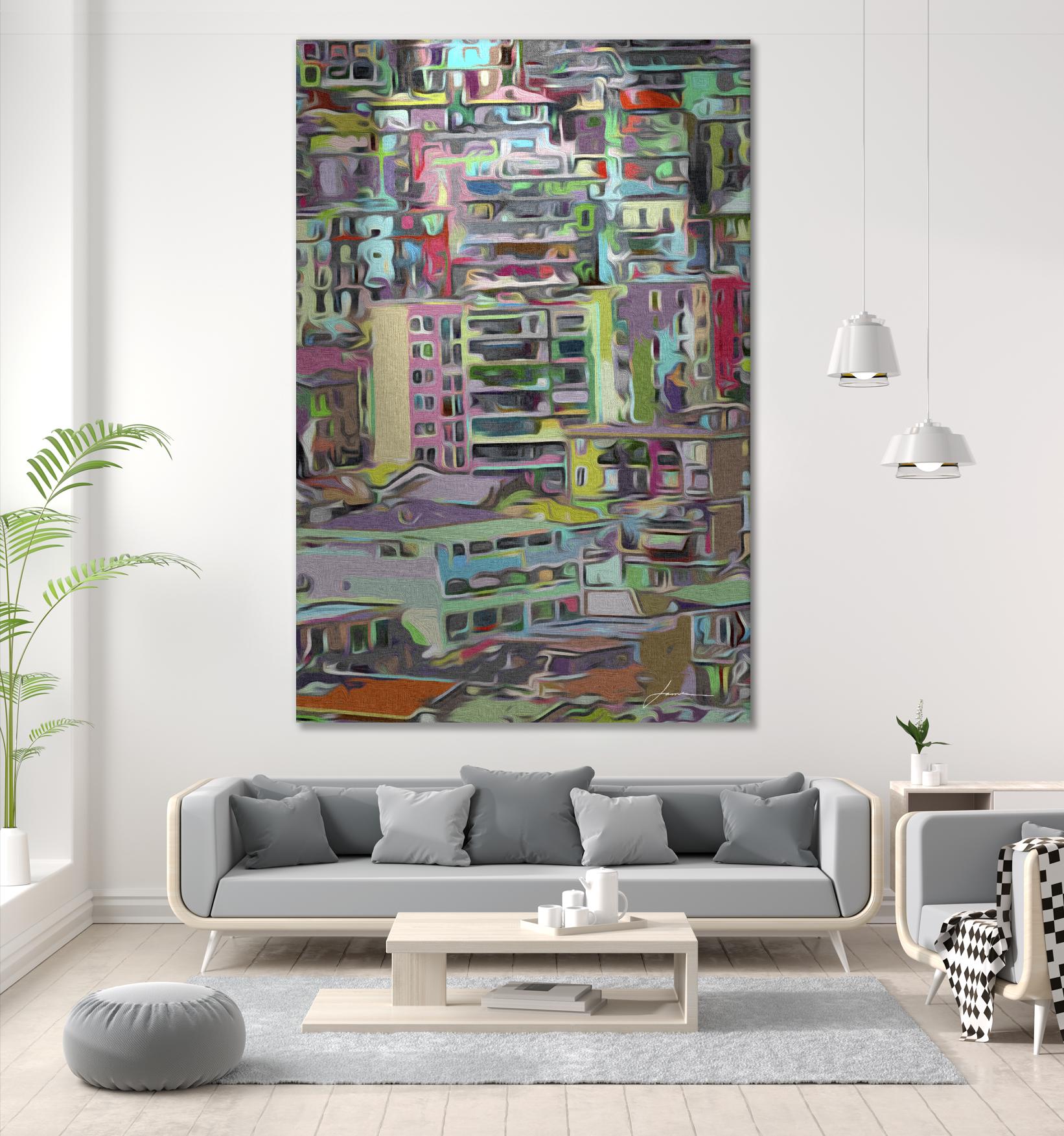 Stack III by James Burghardt on GIANT ART - abstract