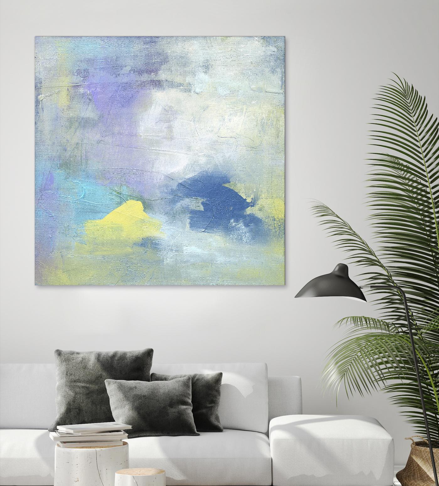 Zest & Jam I by Julia Contacessi on GIANT ART - blue abstract