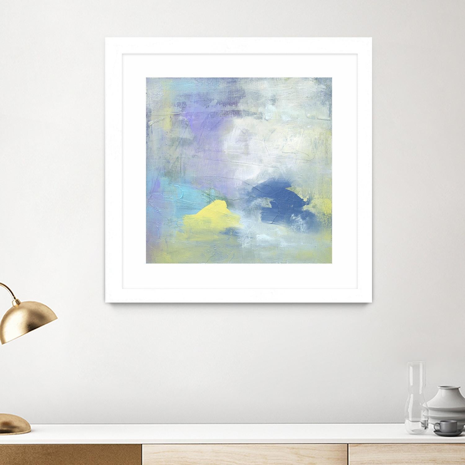 Zest & Jam I by Julia Contacessi on GIANT ART - blue abstract